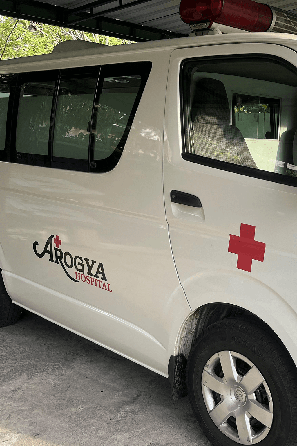 Ambulance service at Arogya Hospital
